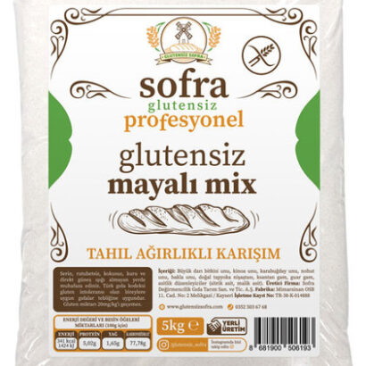Sofra Glutensiz Mayalı Miks 5 Kilogram